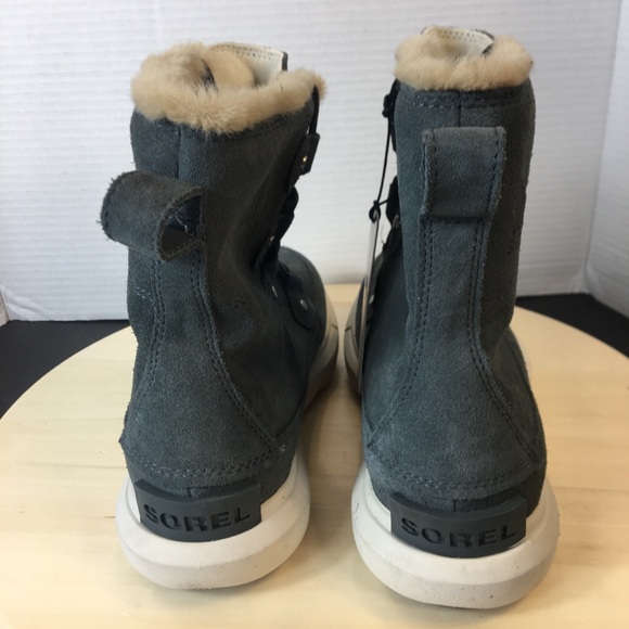 Sorel Explorer II Joan Faux Fur Waterproof Boot Grill Fawn size from 6-11 - Picture 4 of 9